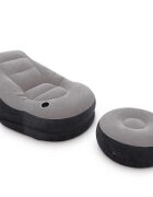 INTEX Nafukovací křeslo s pufem Ultra Lounge Relax 68564NP
