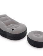 INTEX Nafukovací křeslo s pufem Ultra Lounge Relax 68564NP
