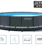 INTEX Rámový bazén Ultra XTR a příslušenství kulatý 488x122 cm 26326GN