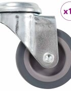vidaXL 12 ks otočná kolečka s otvorem pro šroub 50 mm