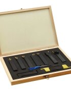 vidaXL 12dílné nože s vyměnitelnými plátky pro soustruh 16x16mm 100 mm