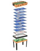 vidaXL 15 v 1 multifunkční herní stůl 121 x 61 x 82 cm javor