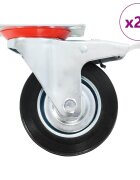 vidaXL 24 ks otočná kolečka 100 mm