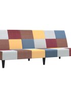 vidaXL 2místná rozkládací pohovka textil