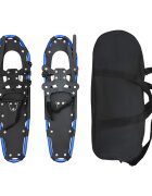 vidaXL 3 v 1 Sněžnice Modrá a černá 785 x 22 cm Hliník a HDPE