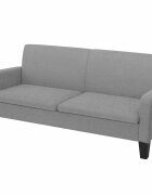 vidaXL 3místná pohovka 180 x 65 x 76 cm světle šedá
