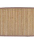 vidaXL 6 ks bambusových prostírání 30 x 45 cm hnědá