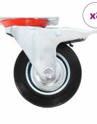 vidaXL 8 ks otočná kolečka 100 mm