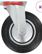 vidaXL 8 ks otočná kolečka 200 mm