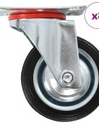 vidaXL 8 ks otočná kolečka 75 mm