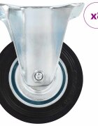 vidaXL 8 ks pevná kolečka 100 mm