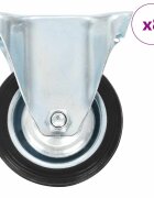 vidaXL 8 ks pevná kolečka 75 mm