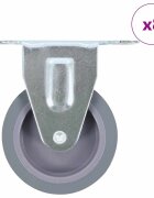 vidaXL 8 ks pevná kolečka 75 mm