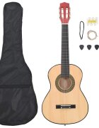 vidaXL 8dílný set klasická kytara pro děti a začátečníky 1/2 34''
