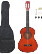 vidaXL 8dílný set klasická kytara pro začátečníky 1/2 34''