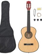 vidaXL 8dílný set klasická kytara pro začátečníky 3/4 36''
