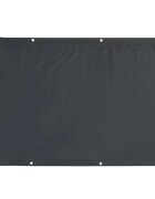 vidaXL Balkonová zástěna antracitová 500 x 120 cm PVC