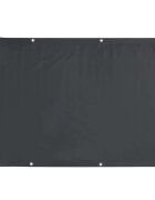 vidaXL Balkonová zástěna antracitová 600 x 75 cm PVC