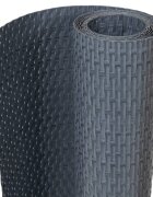 vidaXL Balkonové zástěny 10 ks antracitové 255 x 19 cm polyratan