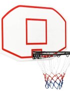 vidaXL Basketbalový koš bílý 109 x 71 x 3 cm polyethylen