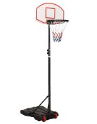 vidaXL Basketbalový koš bílý 216–250 cm polyethylen