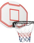 vidaXL Basketbalový koš bílý 90x60x2 cm polyethylen