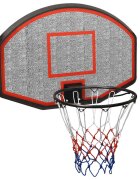 vidaXL Basketbalový koš černý 90x60x2 cm polyethylen