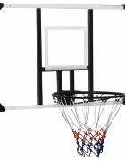 vidaXL Basketbalový koš s průhlednou deskou 106x69x3 cm polykarbonát