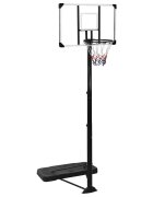 vidaXL Basketbalový koš s průhlednou deskou 256–361 cm polykarbonát
