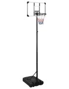 vidaXL Basketbalový koš s průhlednou deskou 280–350 cm polykarbonát