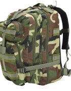 vidaXL Batoh v army stylu 50 l maskáčový