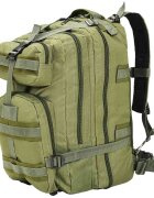 vidaXL Batoh v army stylu 50 l olivově zelený