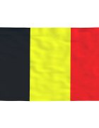 vidaXL Belgická vlajka 90 x 150 cm