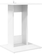 vidaXL Boční stůl Bílá 45 x 40 x 625 cm Kompozitní dřevo
