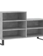 vidaXL Botník betonově šedý 102x36x60 cm kompozitní dřevo