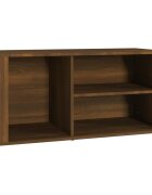 vidaXL Botník hnědý dub 100x35x45 cm kompozitní dřevo