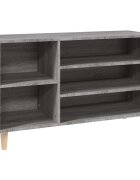vidaXL Botník šedý sonoma 102x36x60 cm kompozitní dřevo