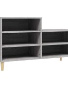 vidaXL Botník šedý sonoma 102x36x60 cm kompozitní dřevo
