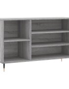 vidaXL Botník šedý sonoma 102x36x60 cm kompozitní dřevo