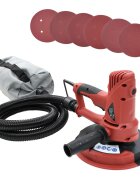 vidaXL Bruska na sádrokarton s vysavačem 710 W