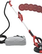 vidaXL Bruska na sádrokarton s vysavačem 750 W