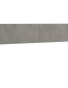 vidaXL Čela postele světle šedá 180x5x78/88 cm samet