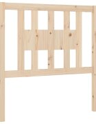 vidaXL Čelo postele 106 x 4 x 100 cm masivní borovice