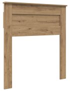 vidaXL Čelo postele Artisanový dub Kompozitní dřevo