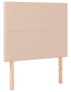 vidaXL Čelo postele Cappuccino 100x5x118/128 cm umělá kůže