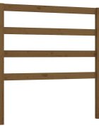 vidaXL Čelo postele medově hnědé 106 x 4 x 100 cm masivní borovice