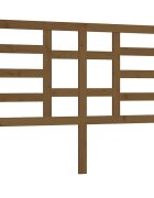 vidaXL Čelo postele medově hnědé 141 x 4 x 104 cm masivní borovice