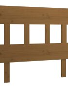 vidaXL Čelo postele medově hnědé 935 x 3 x 81 cm masivní borovice