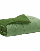 vidaXL Celoroční přikrývka 220 x 240 cm 4 roční období Zelená Prodyšný