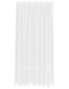 vidaXL Čipkový Závěs Bílá 280 x 200 cm Polyester